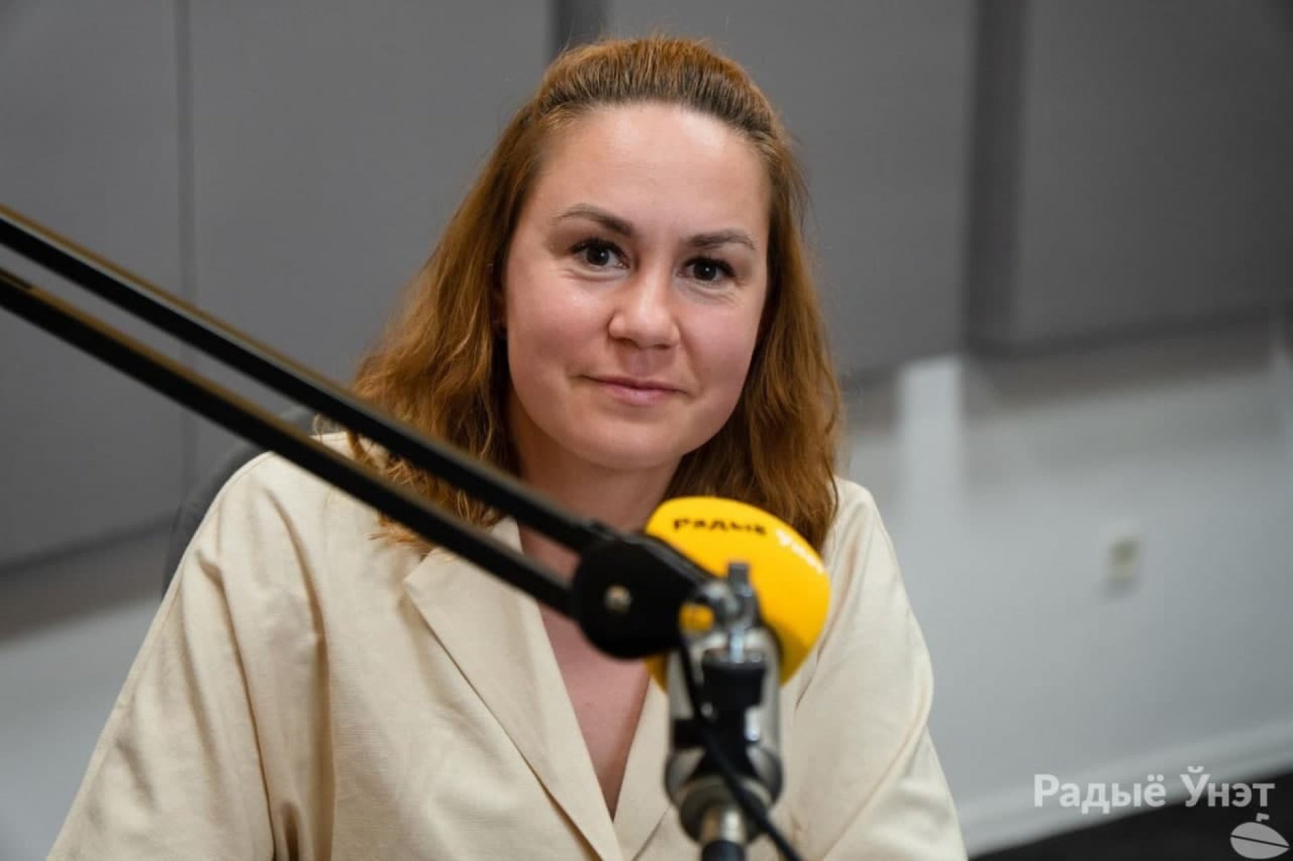 Maria Moroz on the air of radio Ўnet