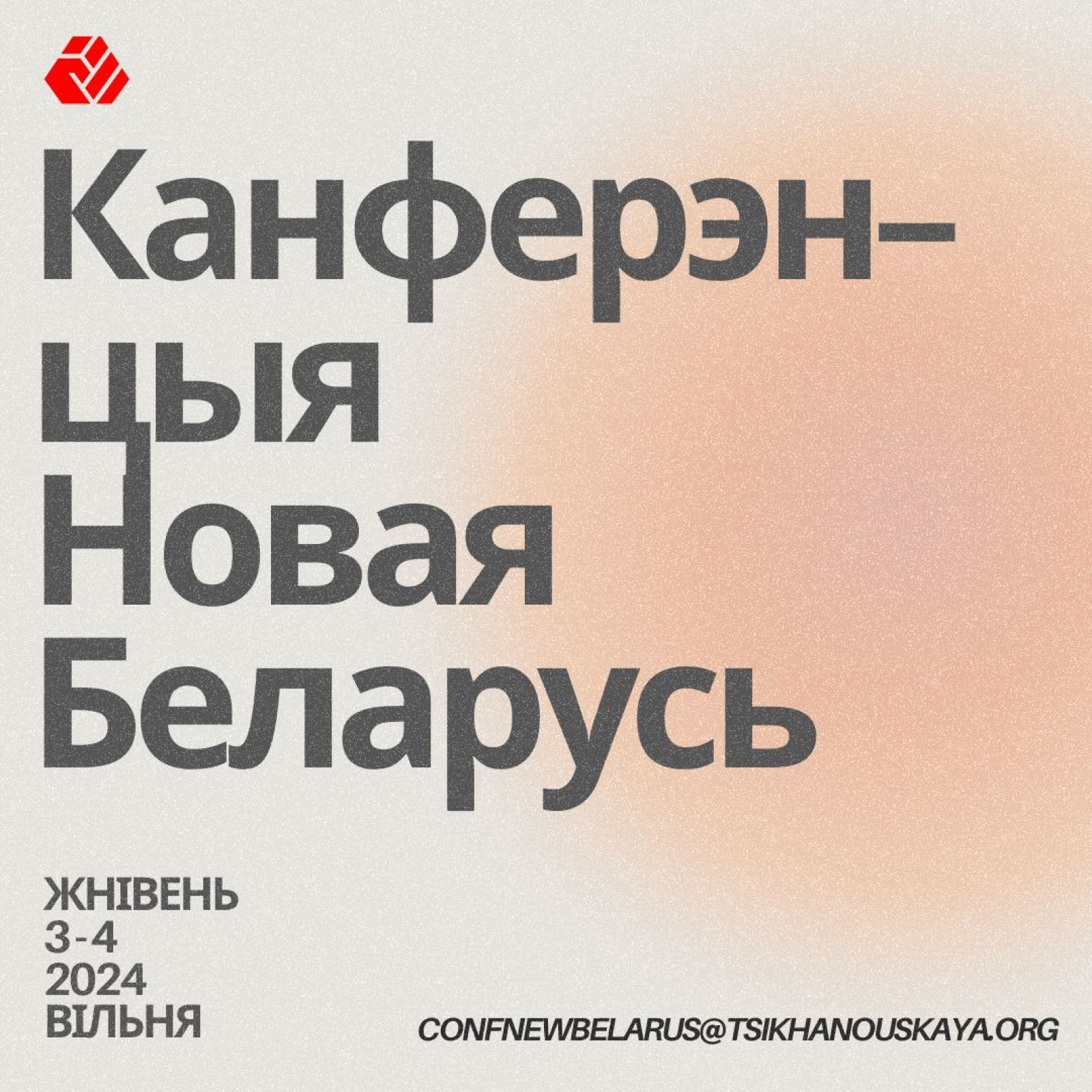 The registration for participation in the "New Belarus" conference continues